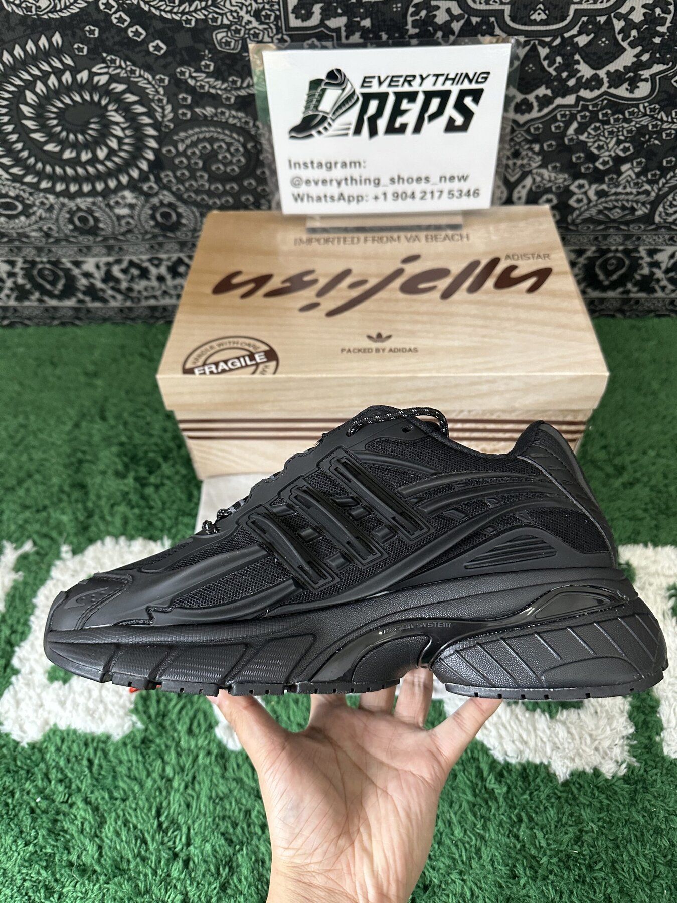 Adidas Adistar Jellyfish Pharrell Williams Focus Black - Image 7