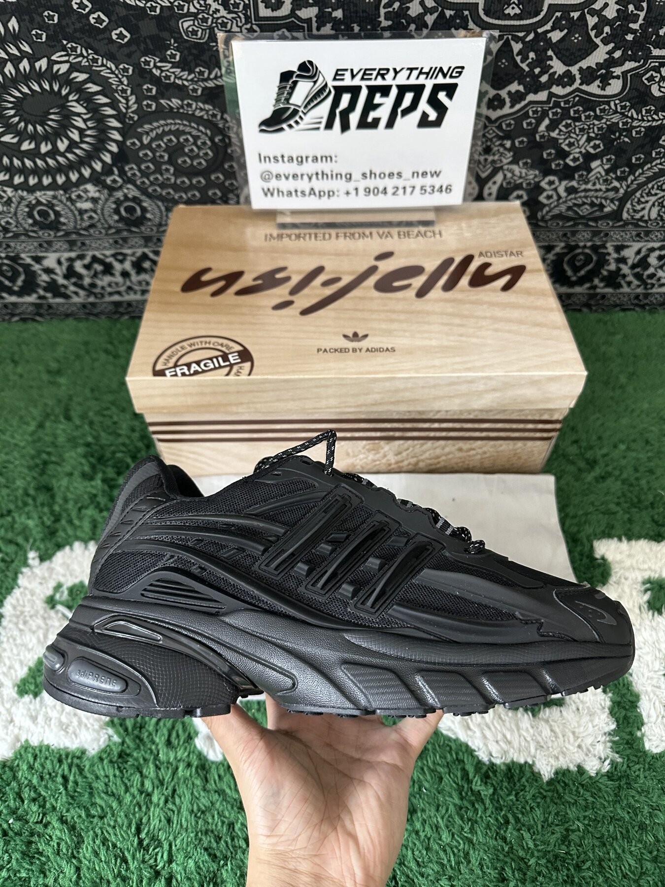 Adidas Adistar Jellyfish Pharrell Williams Focus Black - Image 8