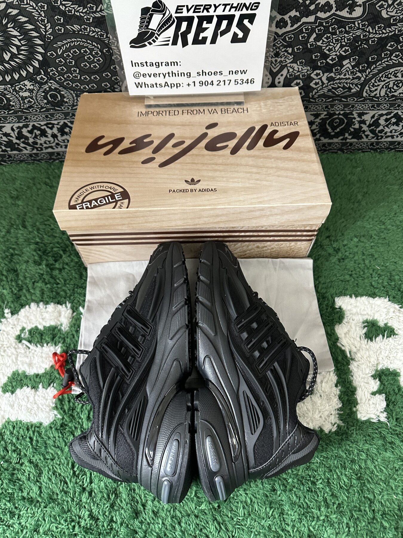 Adidas Adistar Jellyfish Pharrell Williams Focus Black - Image 9