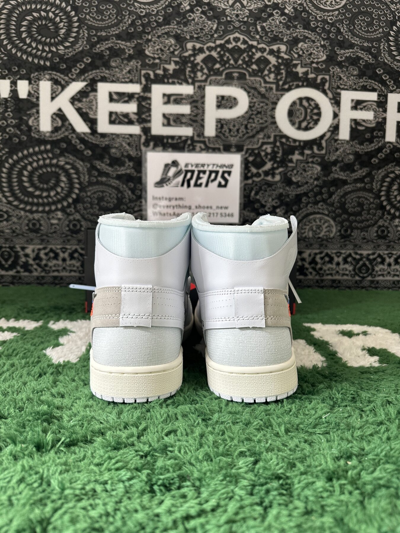 AJ1 Retro High Virgil Abloh Archive Alaska - Image 6