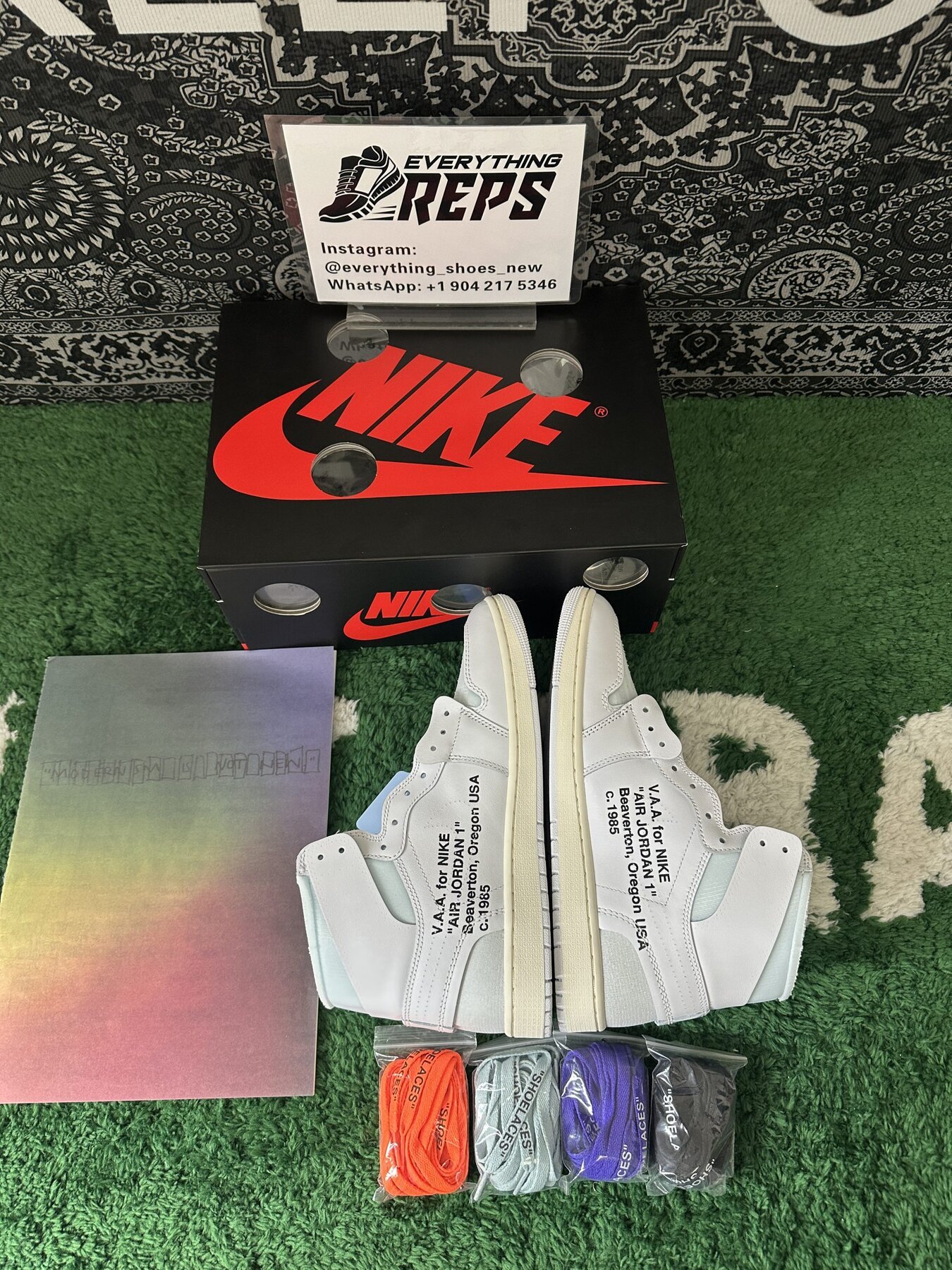 AJ1 Retro High Virgil Abloh Archive Alaska - Image 11