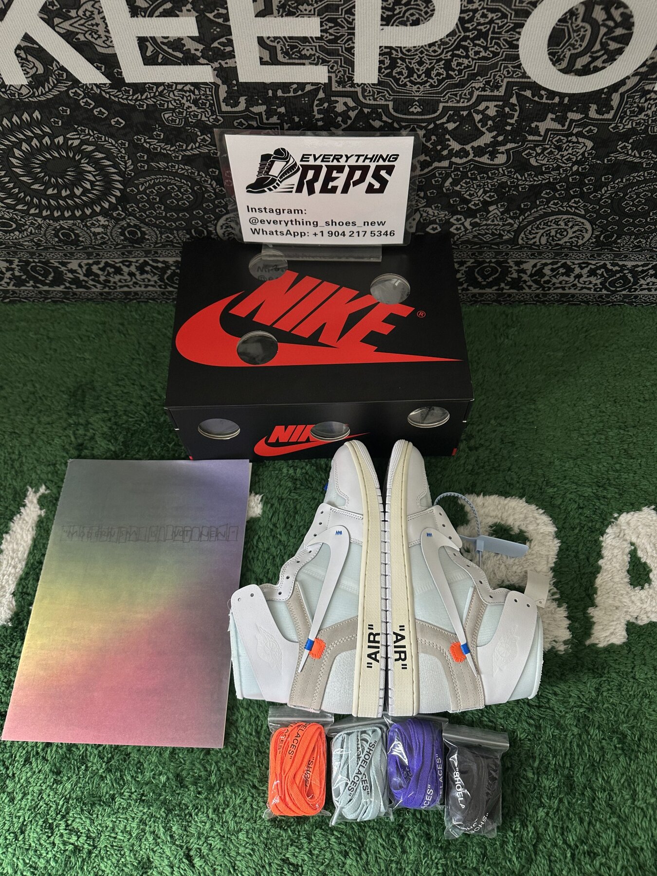 AJ1 Retro High Virgil Abloh Archive Alaska - Image 12
