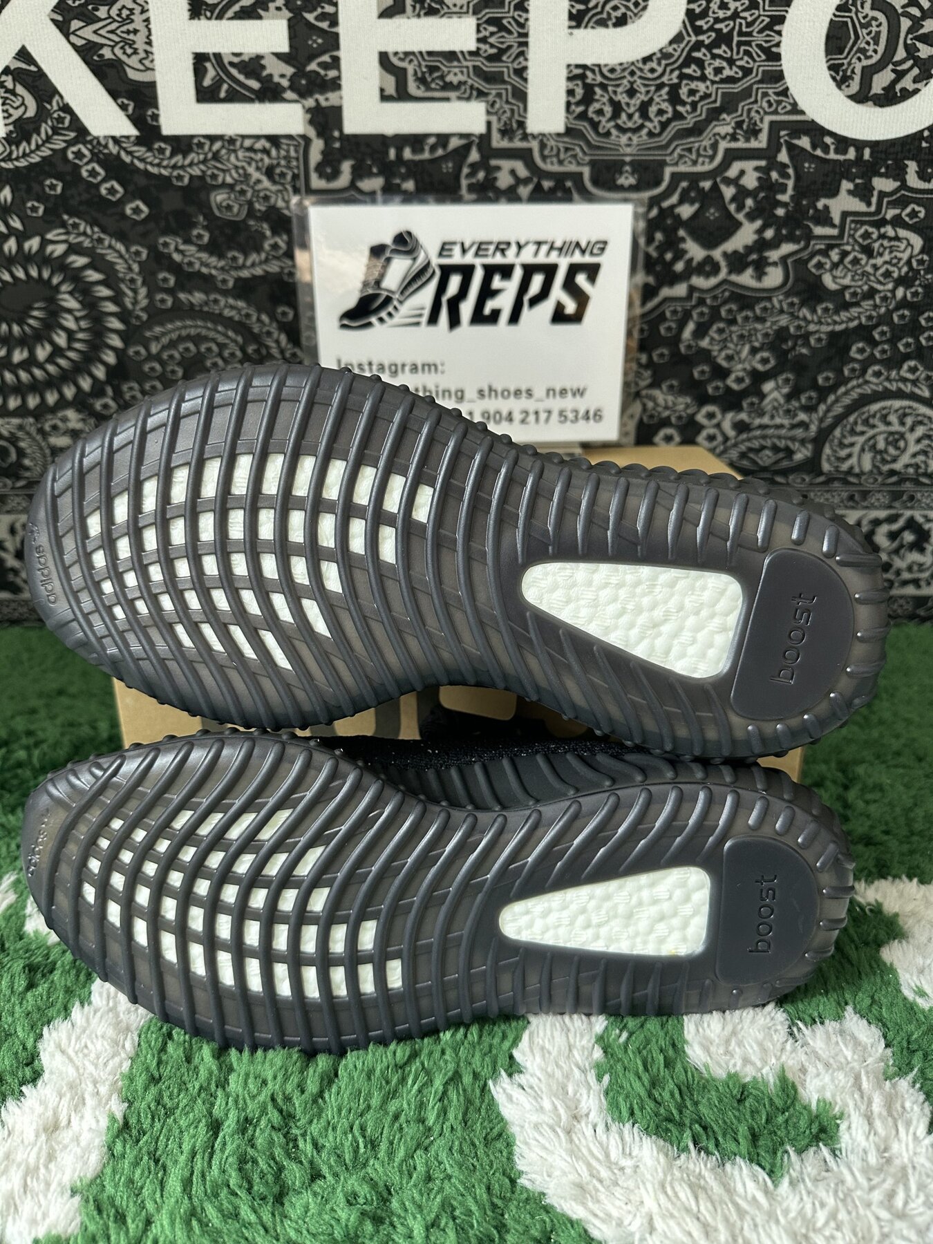 Adidas Yeezy Boost 350 V2 Core Black White - Image 11