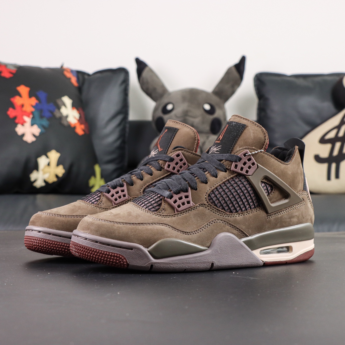 AJ4 Retro SP A Ma Maniére Dark Mocha - Image 7