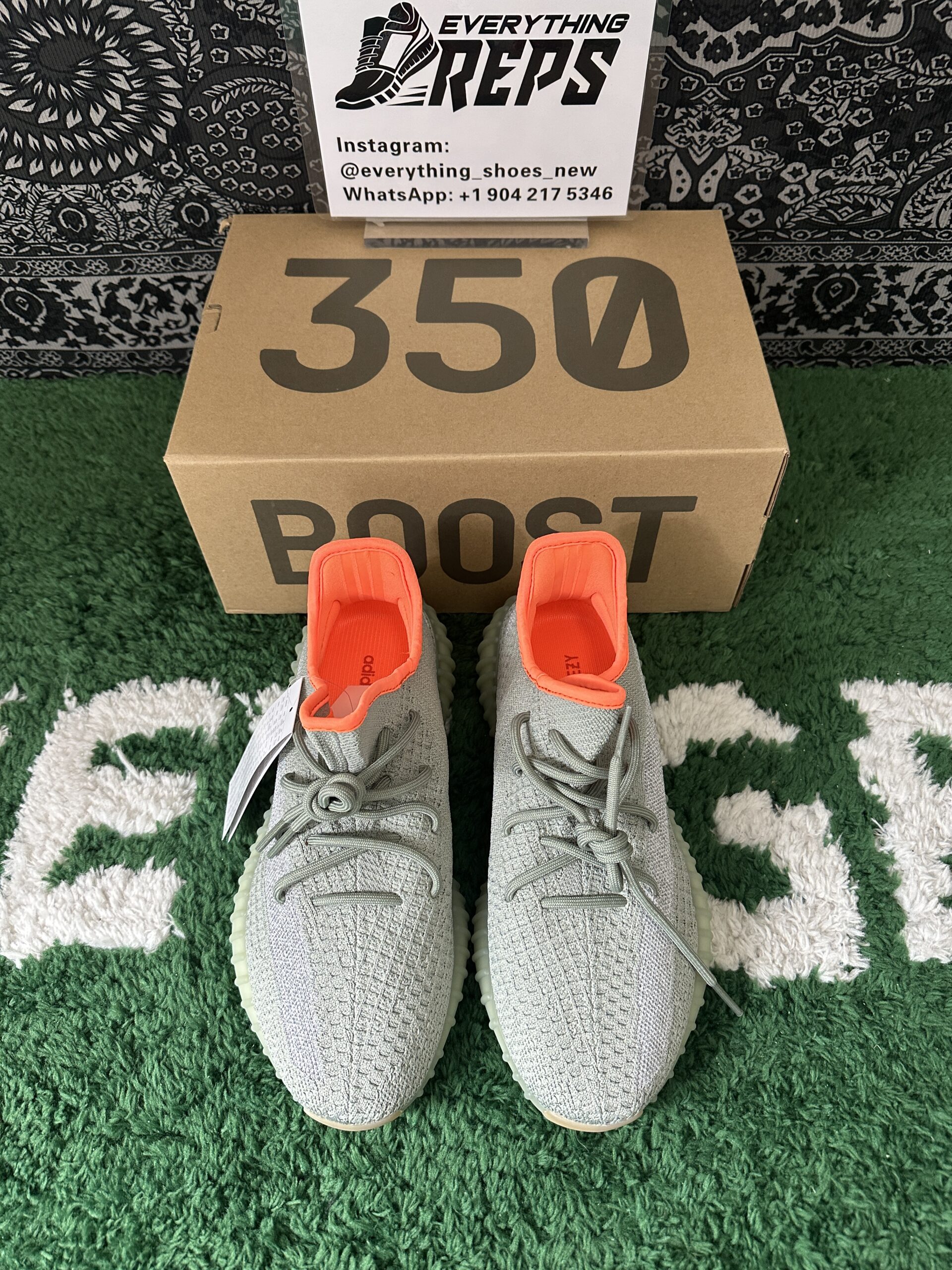 Adidas Yeezy Boost 350 V2 Desert Sage - Image 3