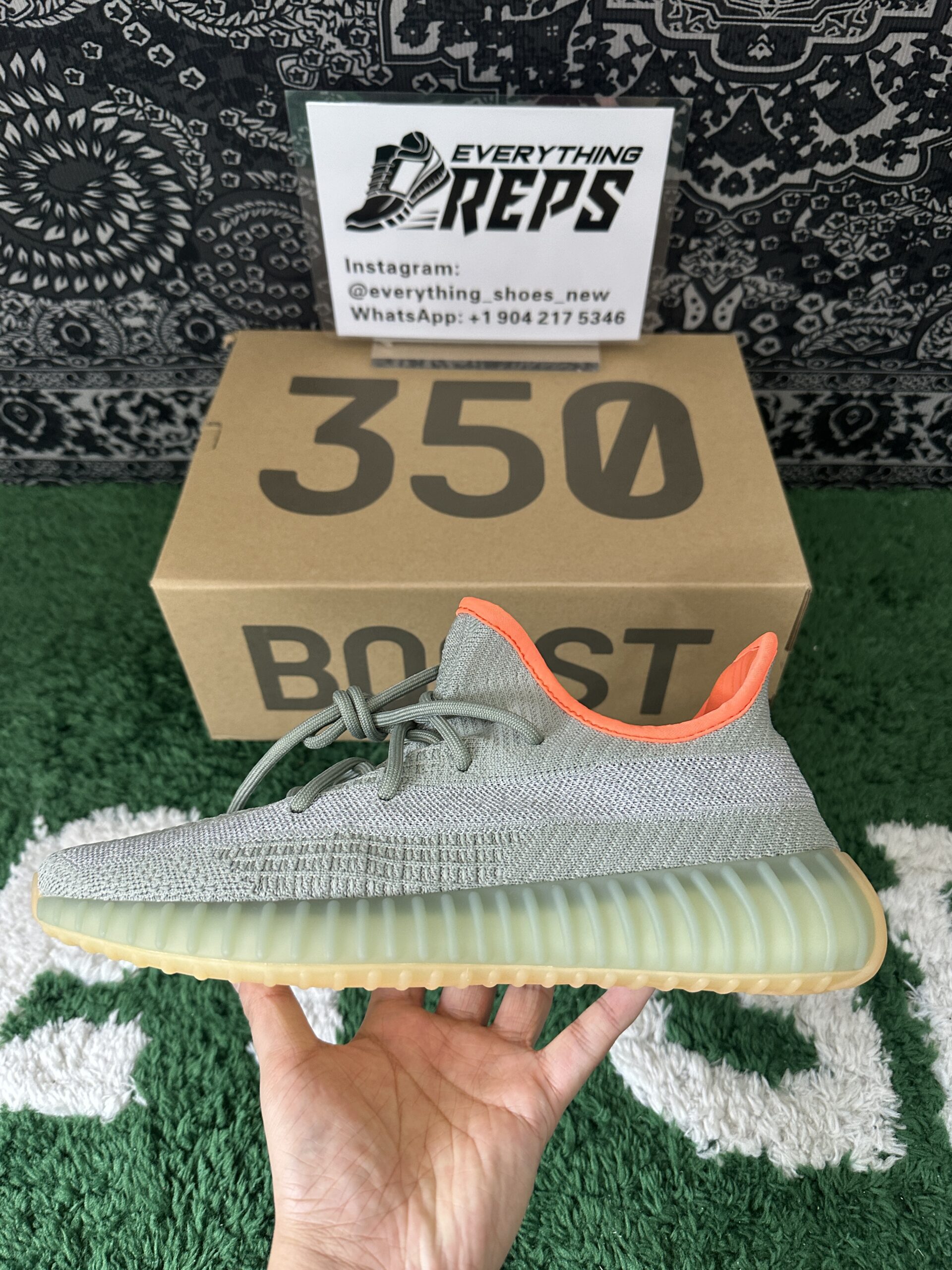 Adidas Yeezy Boost 350 V2 Desert Sage - Image 5