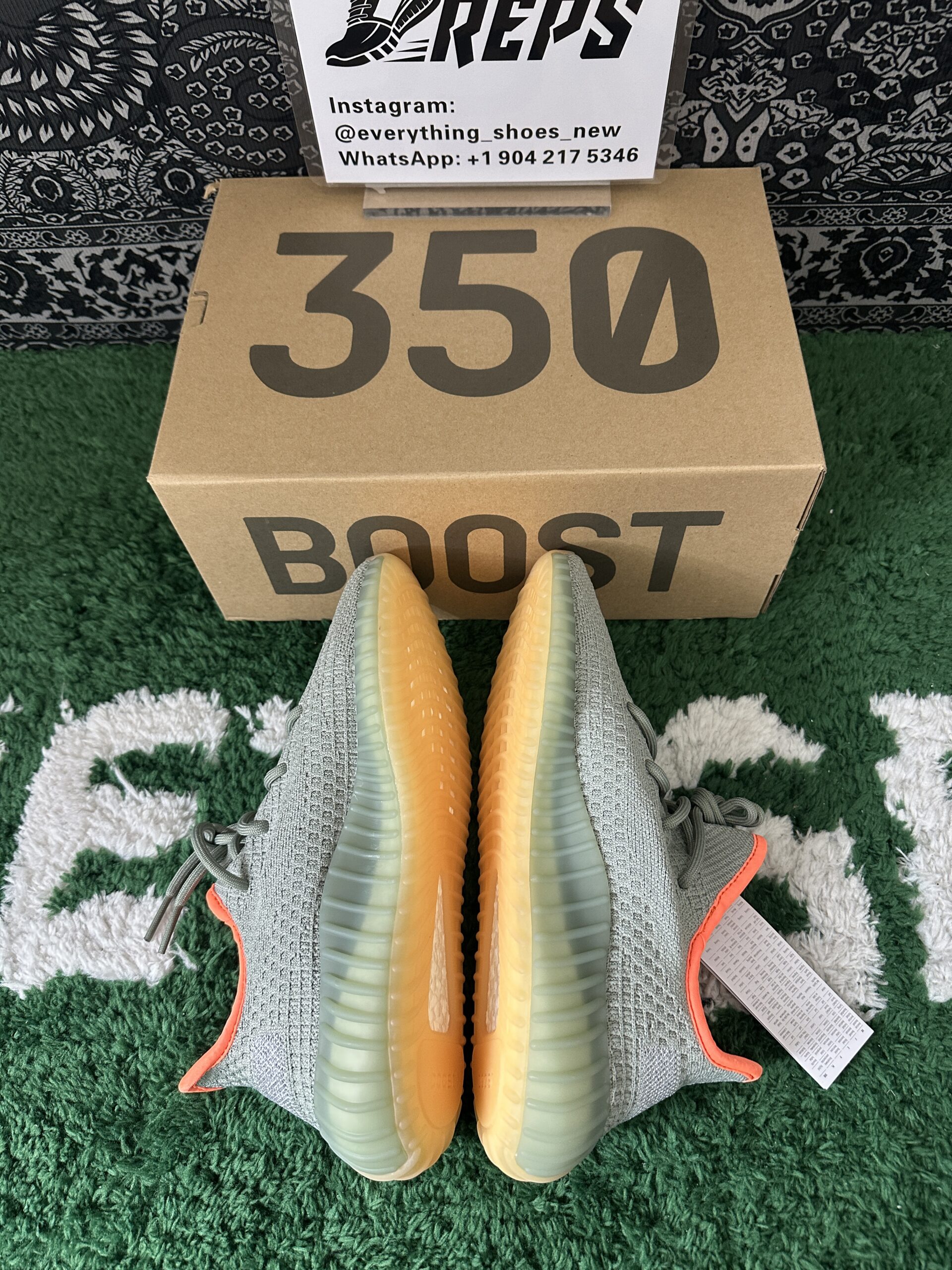 Adidas Yeezy Boost 350 V2 Desert Sage - Image 10