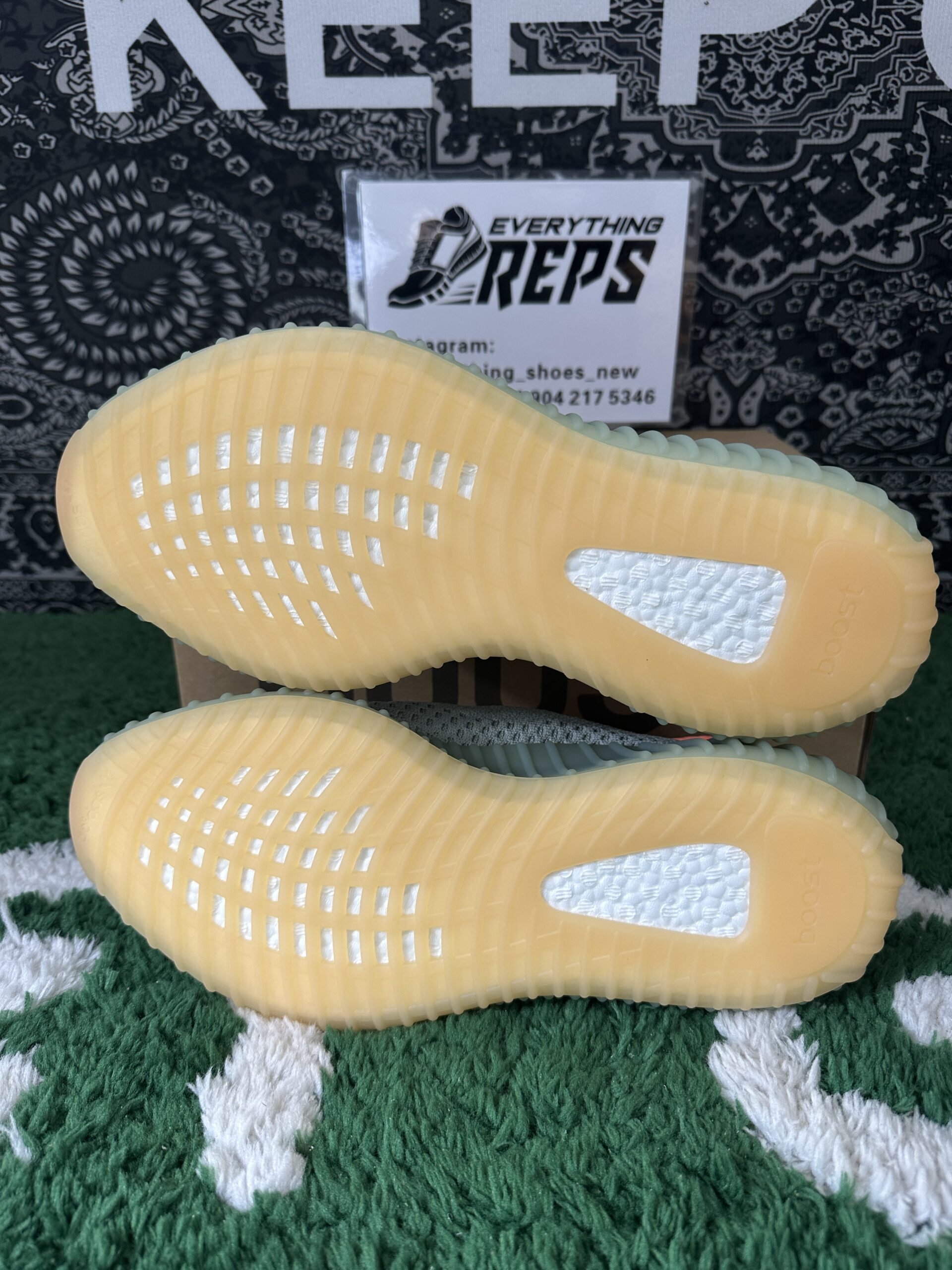 Adidas Yeezy Boost 350 V2 Desert Sage - Image 11