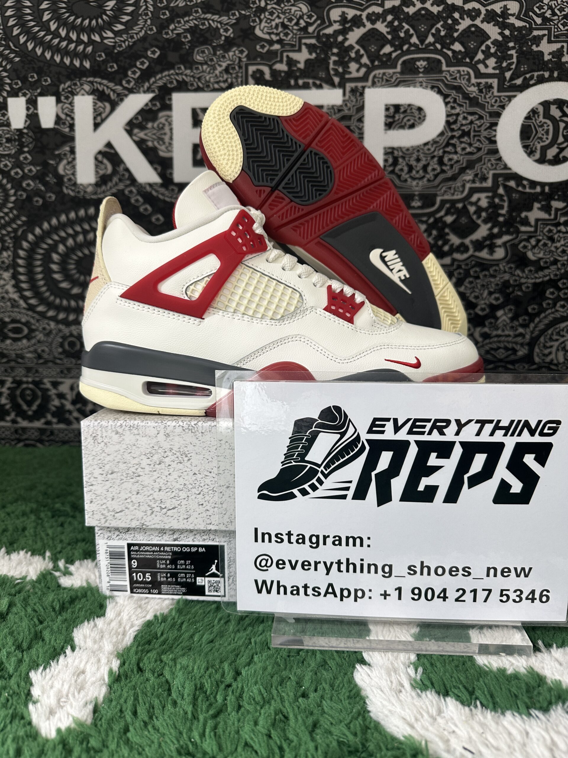 AJ4 Retro OG Nigel Sylvester Brick After Brick - Image 2