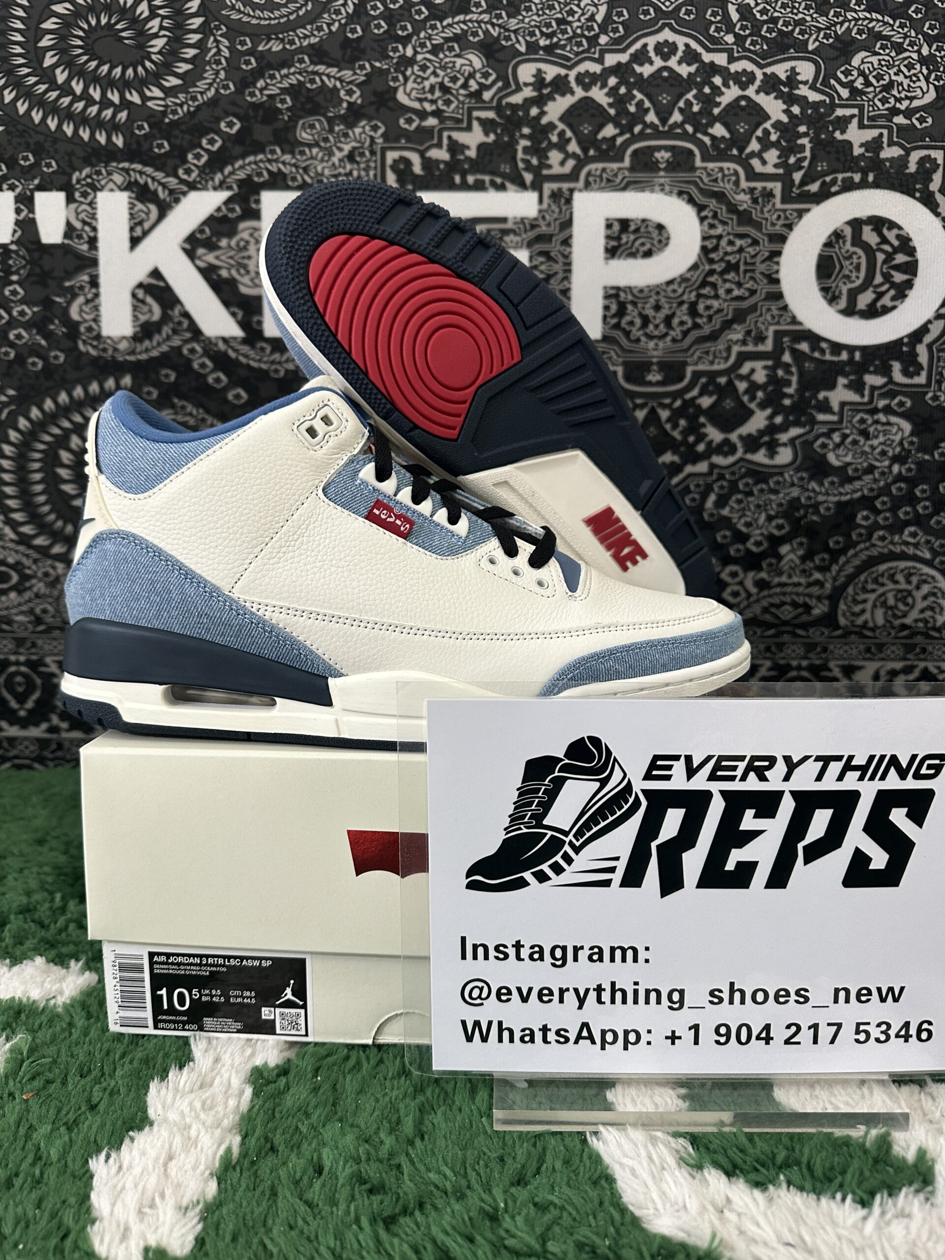 AJ3 Retro Levi’s All-Star - Image 2