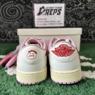Travis Scott x Air Jordan 1 Low OG Shy Pink