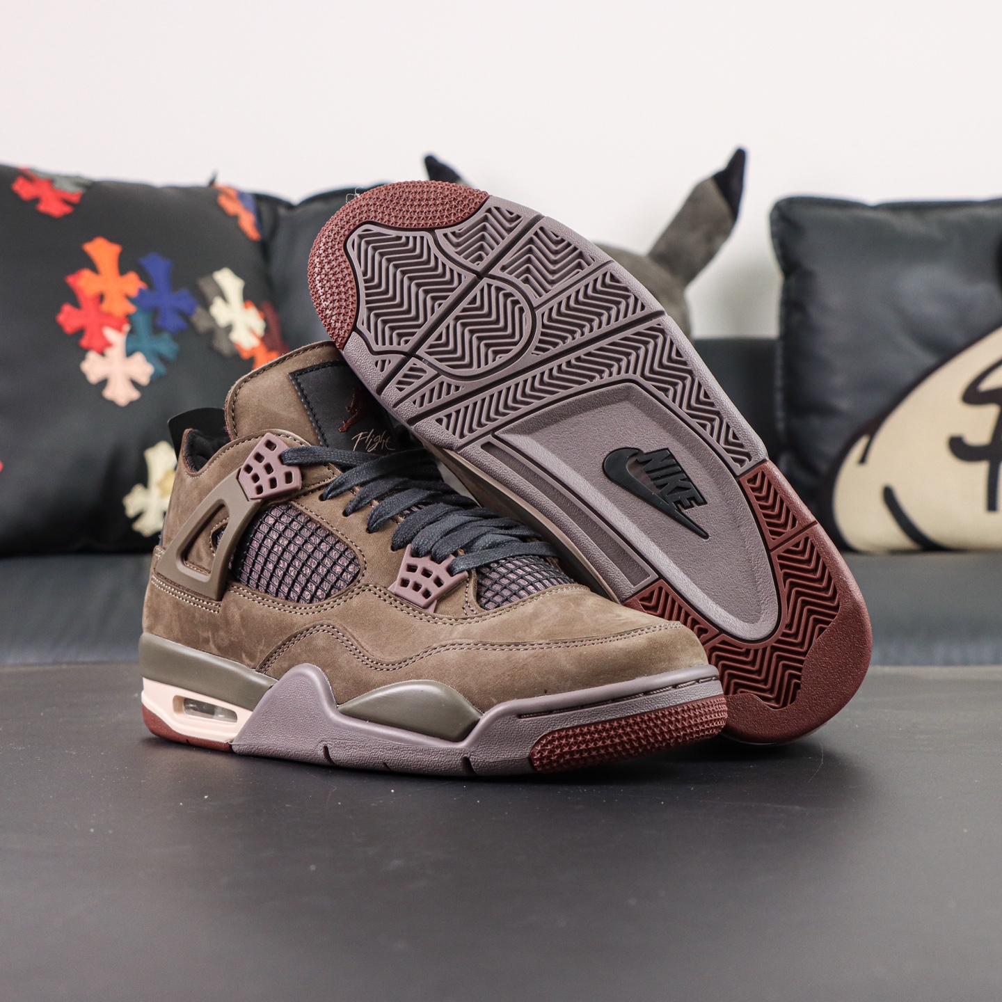 AJ4 Retro SP A Ma Maniére Dark Mocha - Image 8