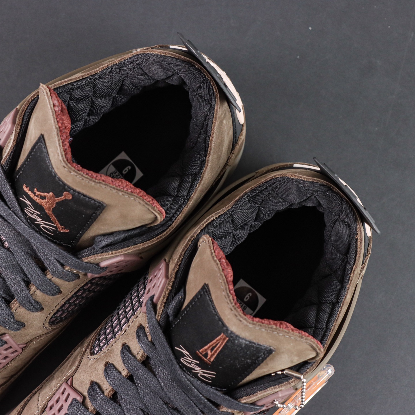 AJ4 Retro SP A Ma Maniére Dark Mocha - Image 10