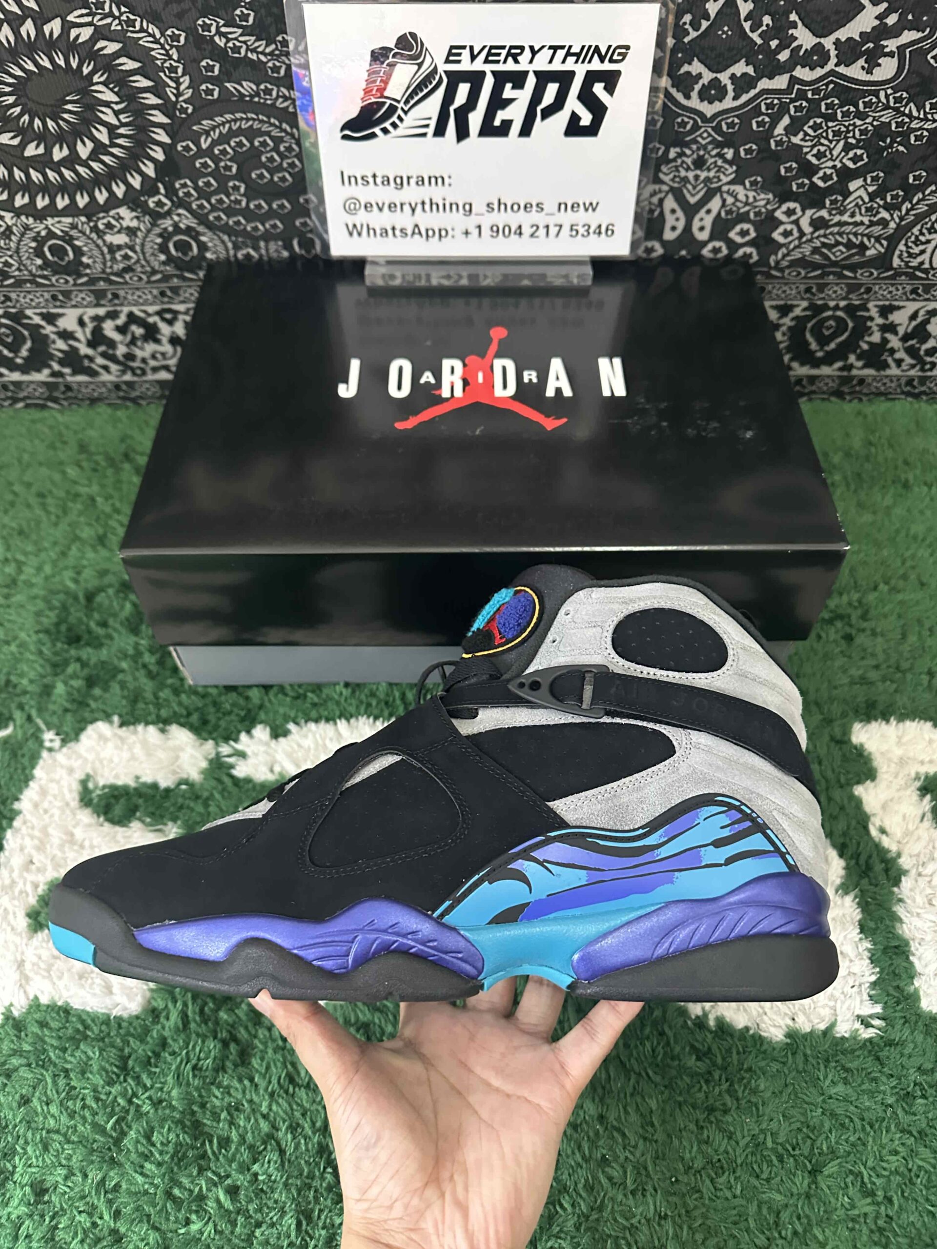 Jordan 8 Retro Aqua (2025)
