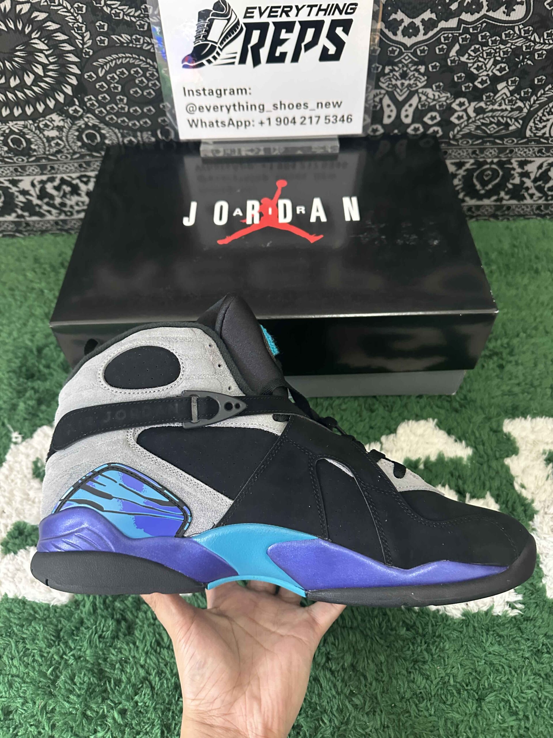 Jordan 8 Retro Aqua (2025)