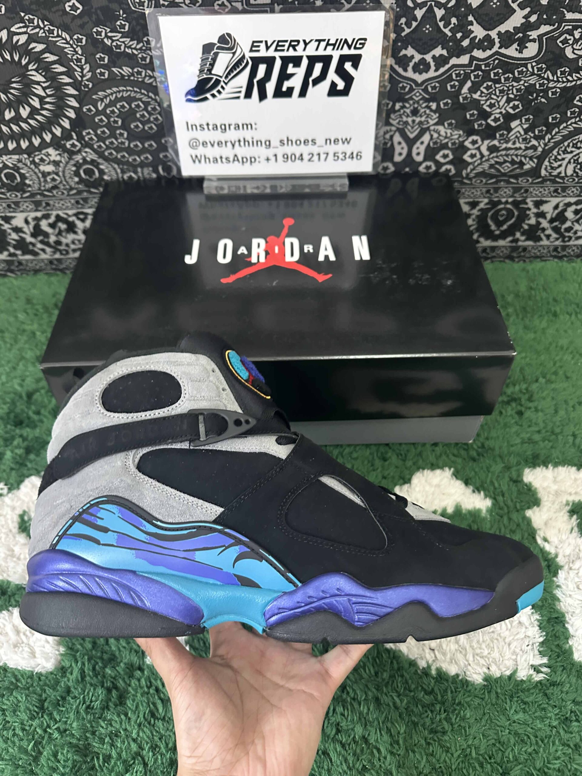 Jordan 8 Retro Aqua (2025)