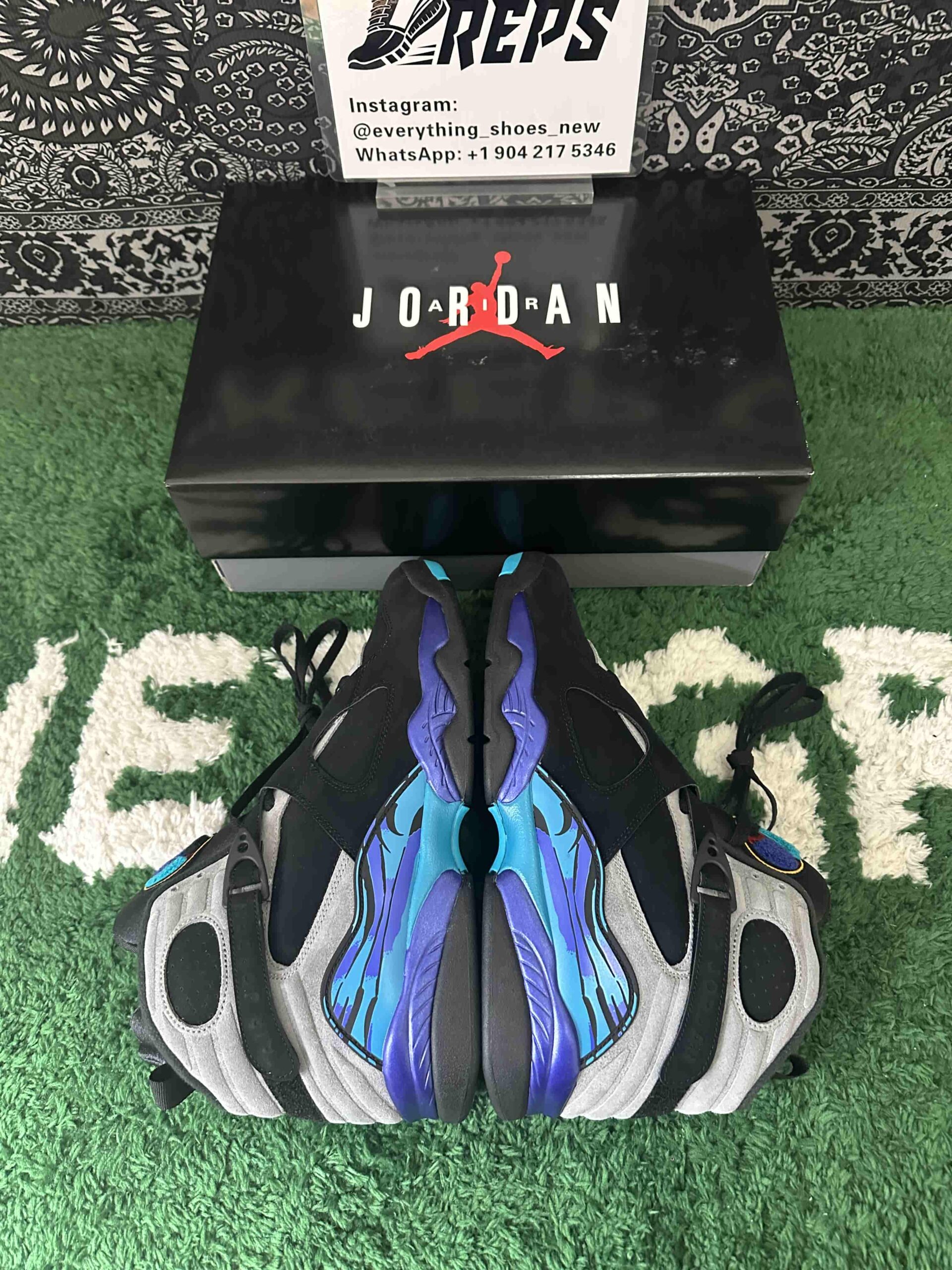 Jordan 8 Retro Aqua (2025)