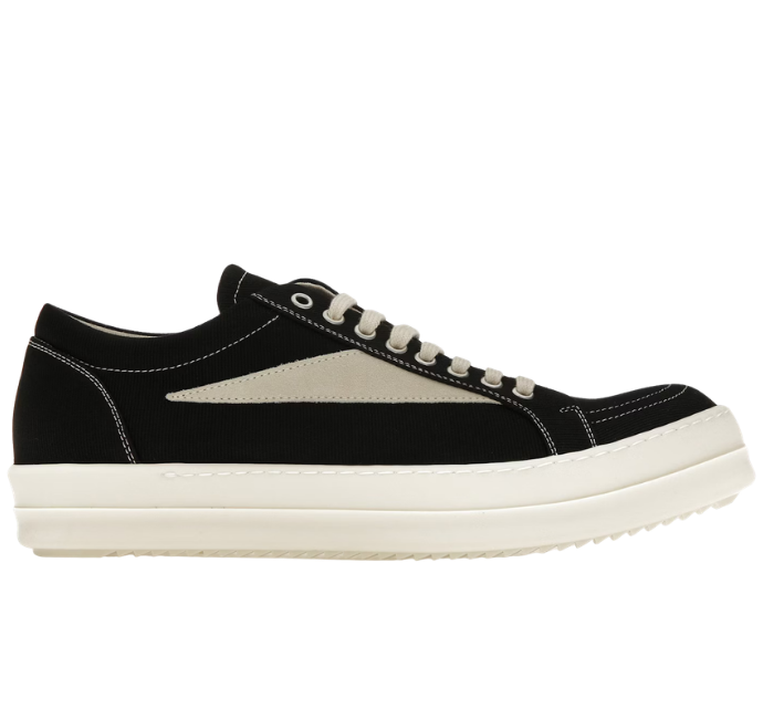 Rick Owens DRKSHDW Vintage Low Black Milk