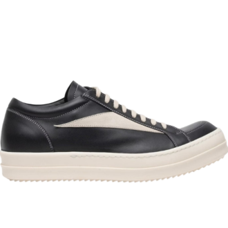Rick Owens Vintage Low Black Leather