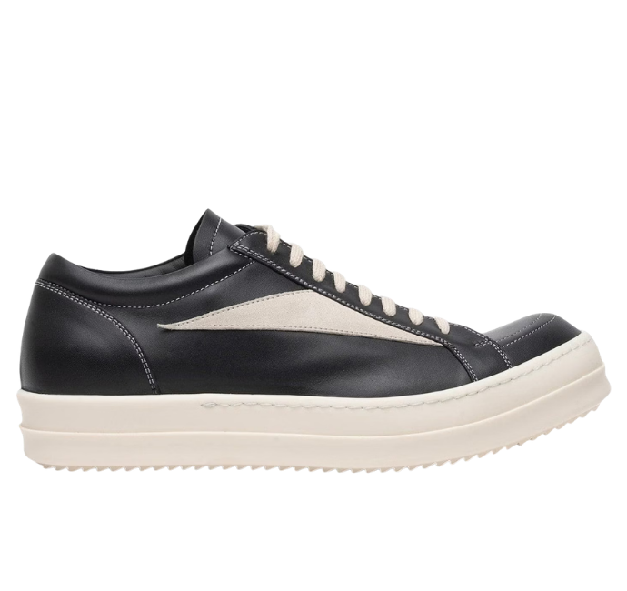 Rick Owens Vintage Low Black Leather