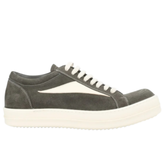 Rick Owens Vintage Low Sneaker Tumbled Euca Milk